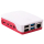 Raspberry Pi Obudowa Pi 4B, plastikowa, czerwono-biała - 507867 - zdjęcie 2